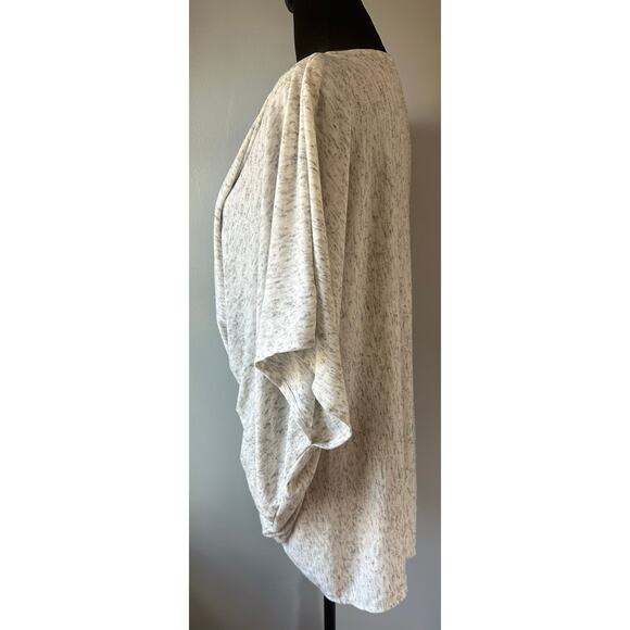 Anthropologie Saturday Sunday Twisted Knit Poncho One Size - Picture 5 of 7